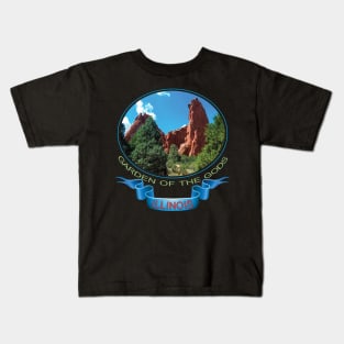 Garden of the gods, Illinois - Print on demand product Kids T-Shirt